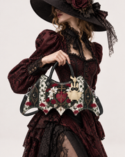 Sacred Heart Lily Bat Wing Bag