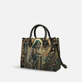 Gilded Reaper  Leather Handbag