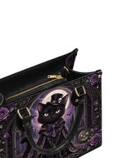 Vespercat Leather Handbag