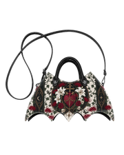 Sacred Heart Lily Bat Wing Bag