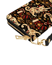 Holly Cat Long Zip Wallet