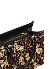 Holly Cat Leather Handbag