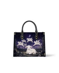 Lunamb Leather Handbag
