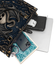 Deep Skull Leather Handbag