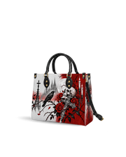 Raven Rose Leather Handbag