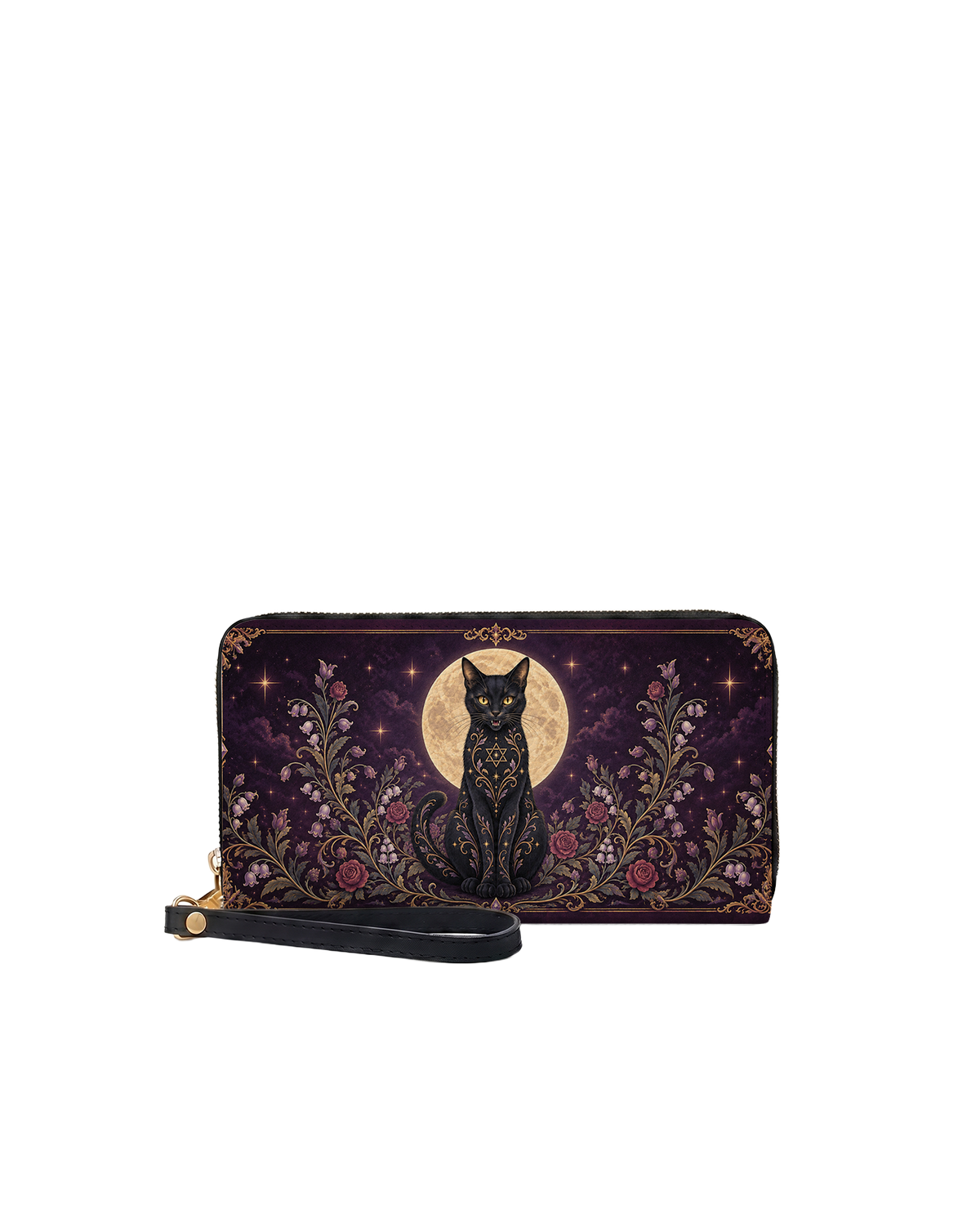 Shadow Vow Long Zip Wallet