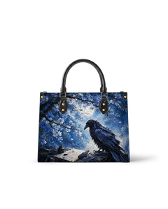 Corvscript Leather Handbag