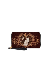 Vulpine Dove Long Zip Wallet