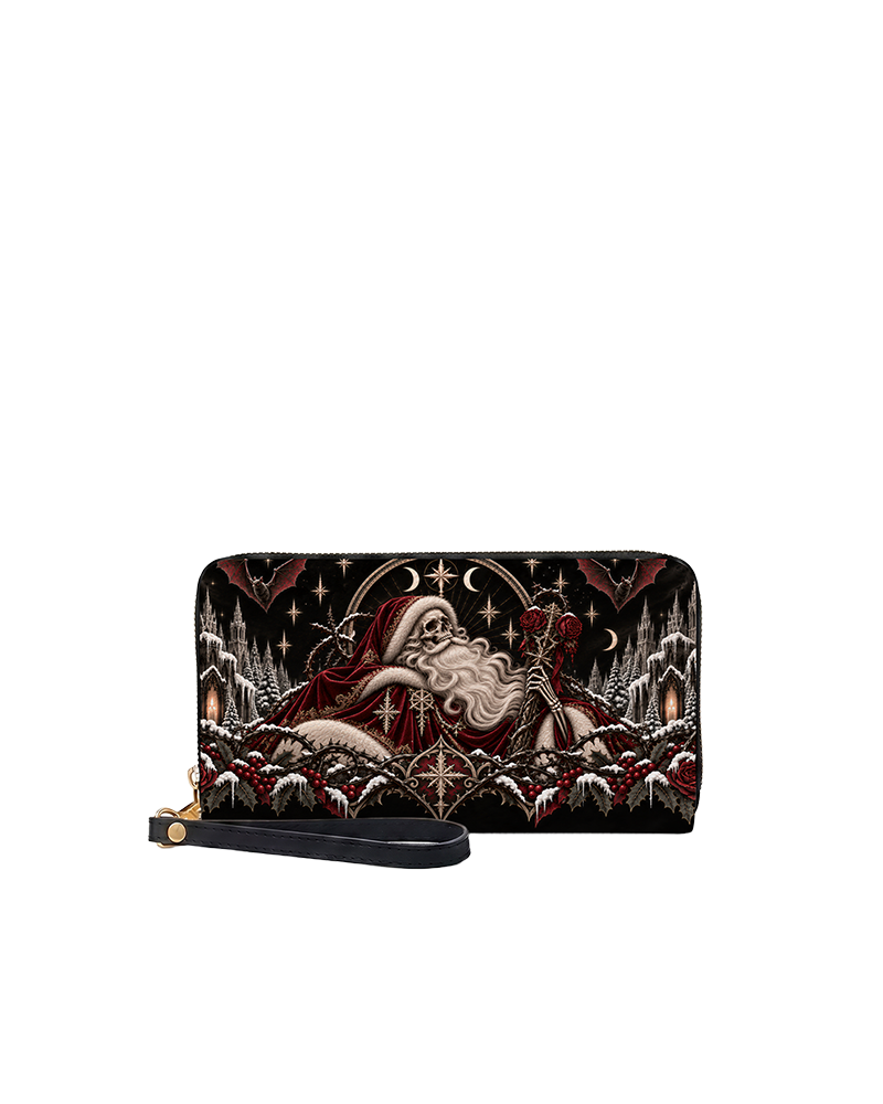 Noir Noel Long Zip Wallet