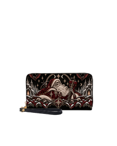 Noir Noel Long Zip Wallet