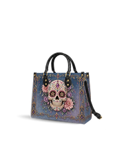 Night Gemrose Leather Handbag