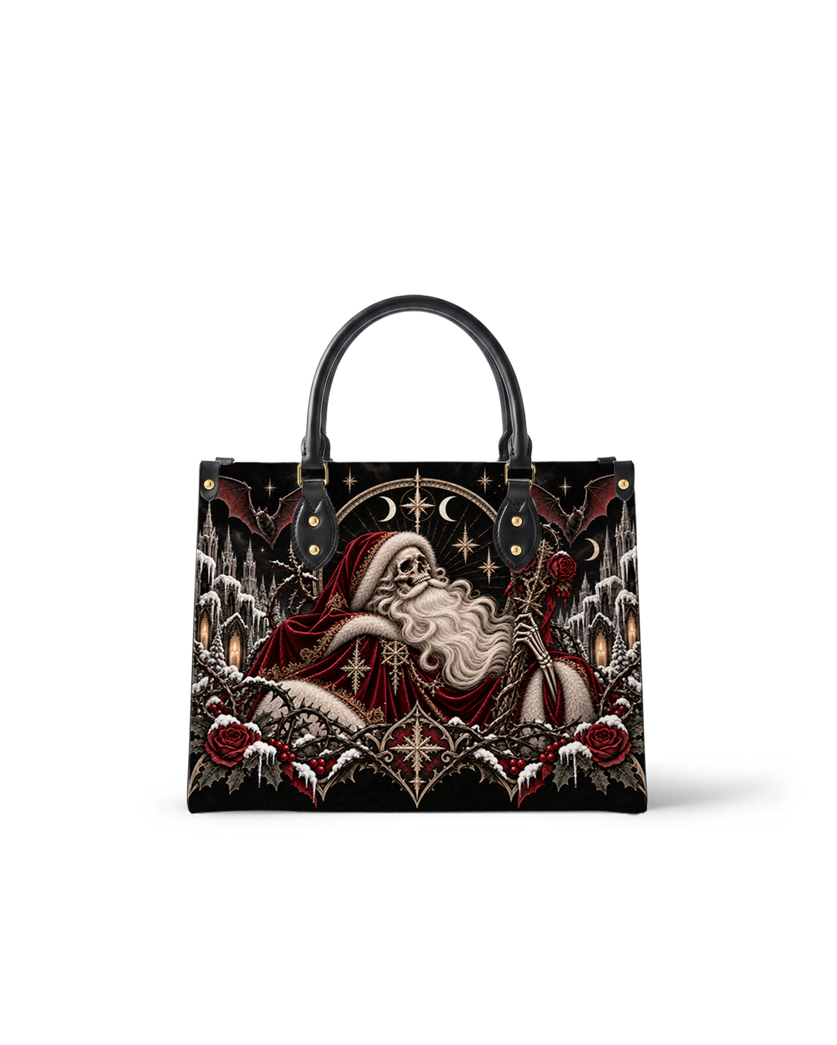 Noir Noel Leather Handbag