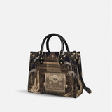 Necroweave Leather Handbag
