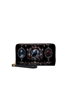 Midnight Vow Long Zip Wallet