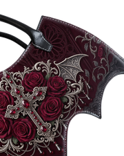 Crimson Covenant Bat Wing Bag