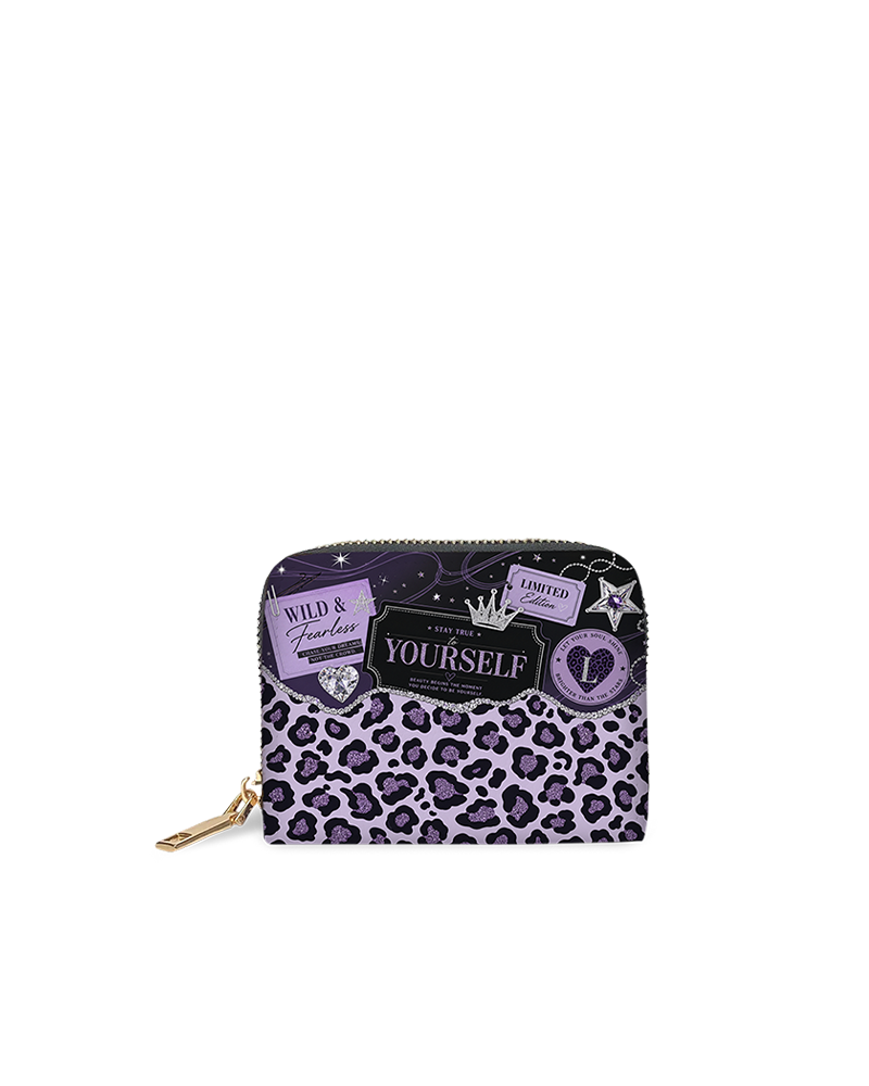 Lilac Spots Mini Wallet