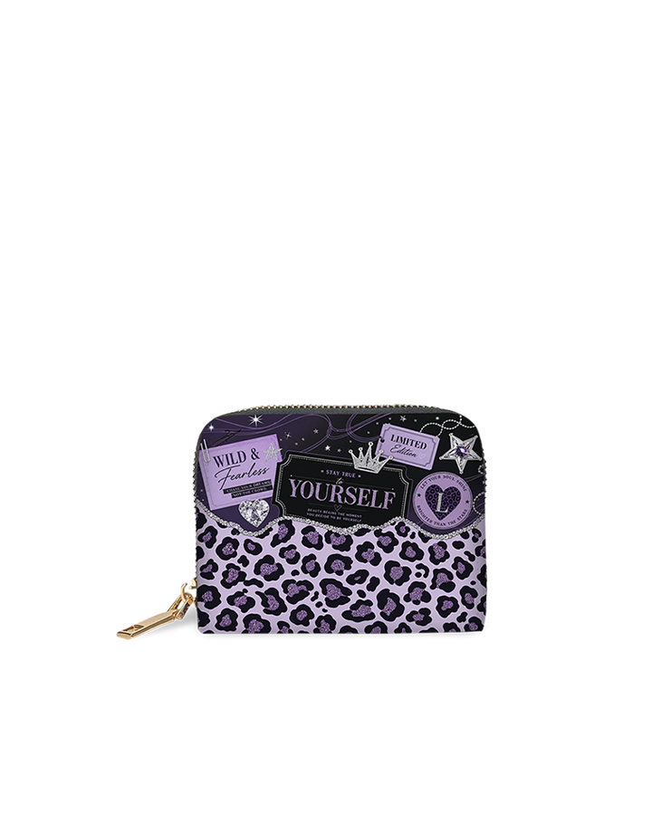Lilac Spots Mini Wallet