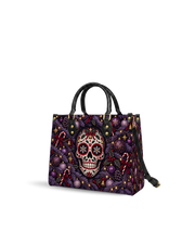 Violet Yule Leather Handbag