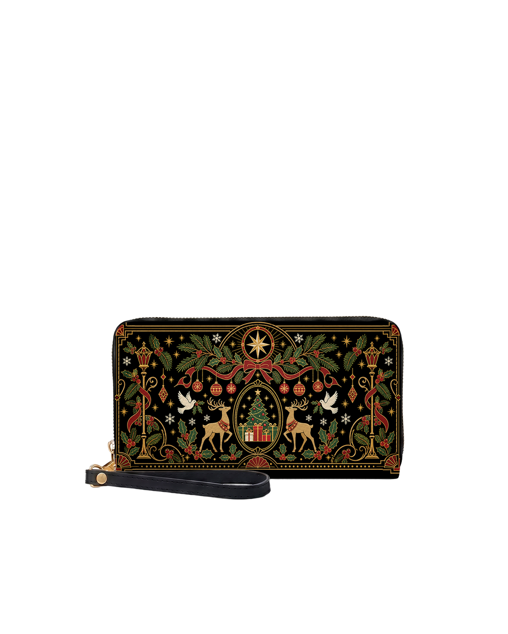 Aura Mark Long Zip Wallet