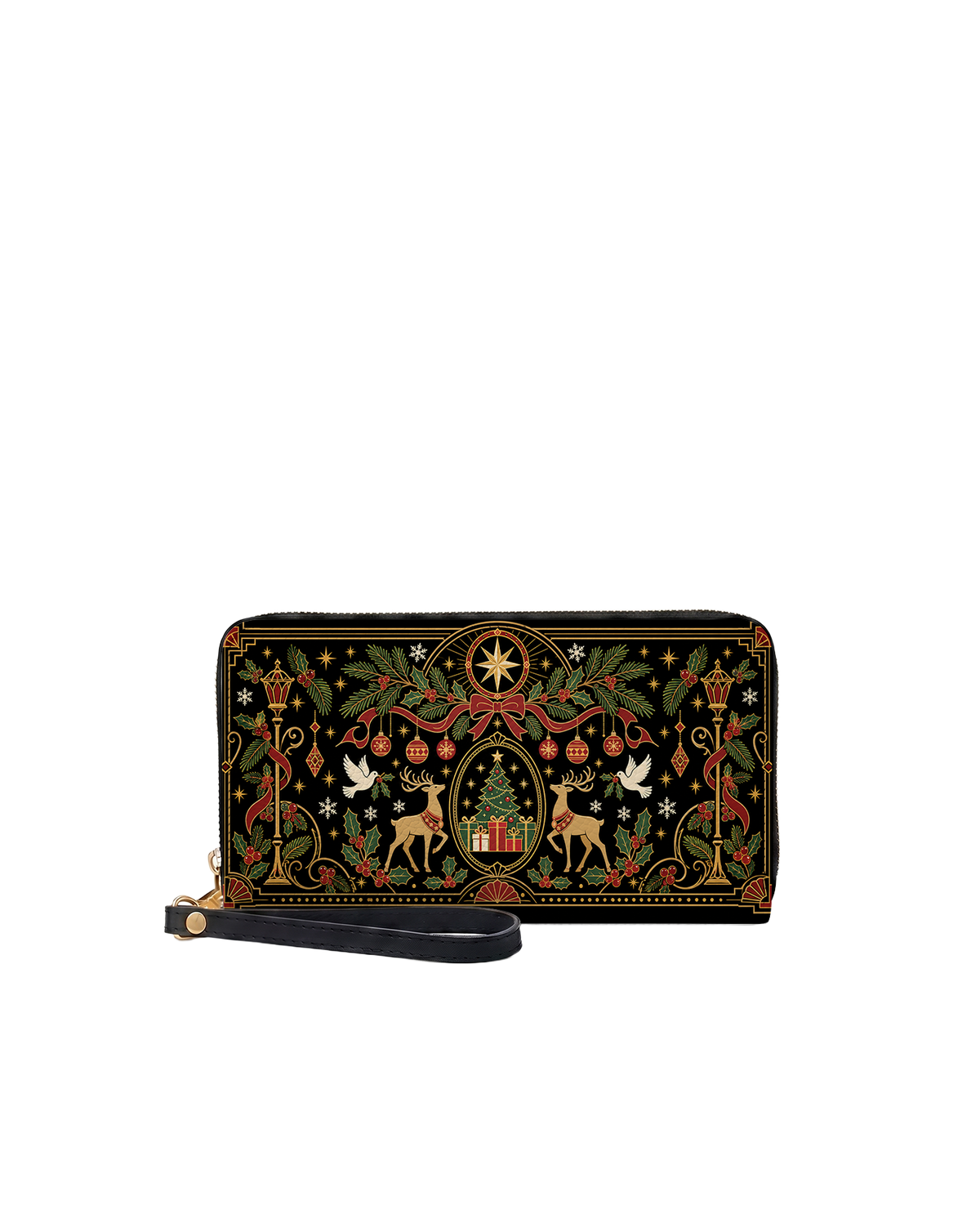 Aura Mark Long Zip Wallet
