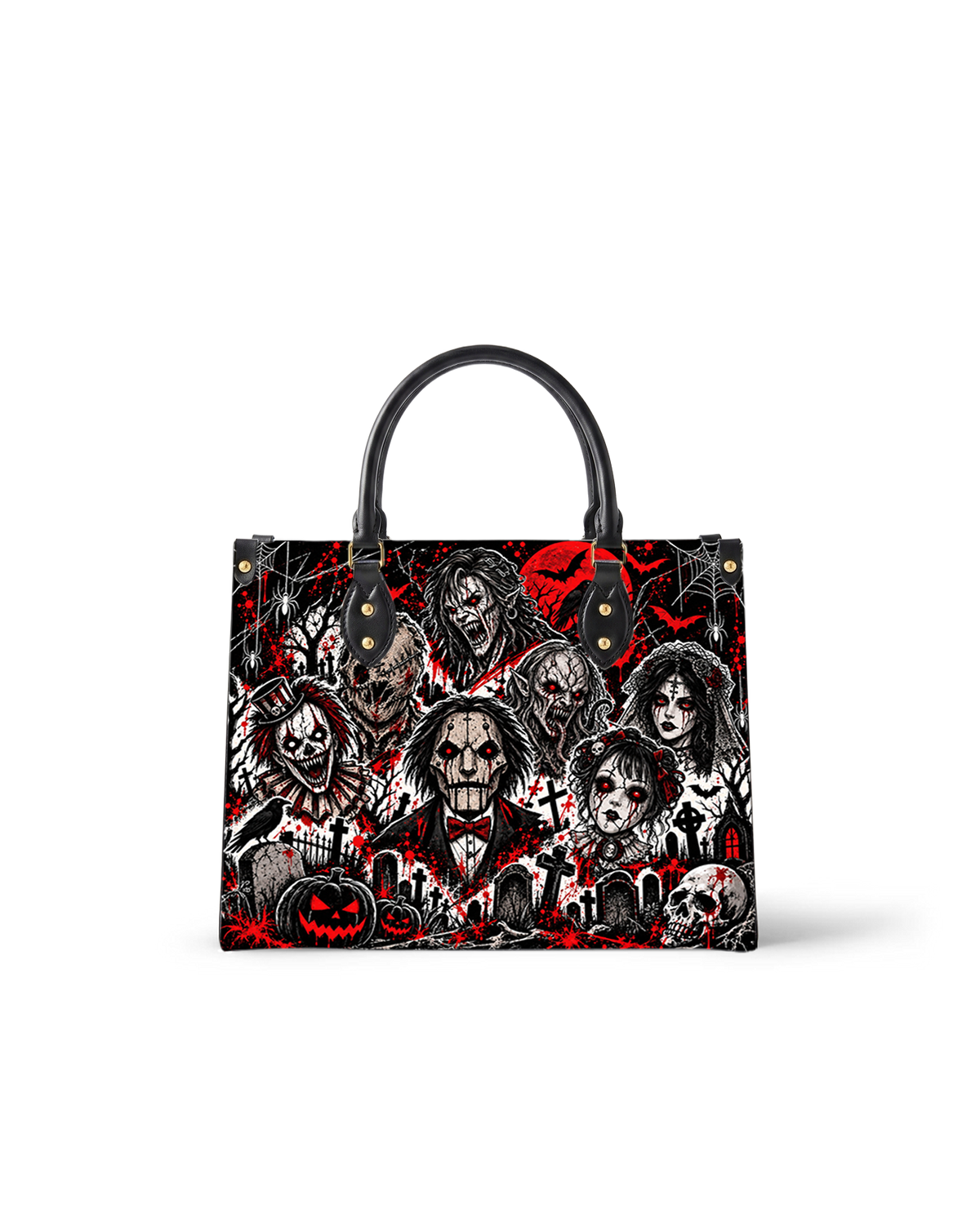 Red Tomb Leather Handbag