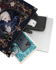 Vulpine Raven Leather Handbag