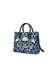 Lunar Hush Leather Handbag