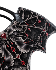 Ruby Veil Bat Wing Bag