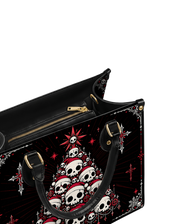 Skull Tree Leather Handbag