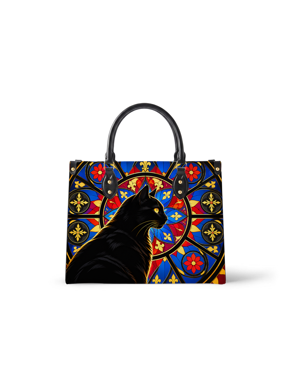 Felis Vitrum Leather Handbag