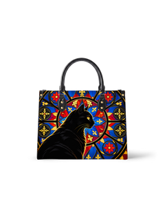 Felis Vitrum Leather Handbag