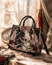 Twin Vow Leather Handbag