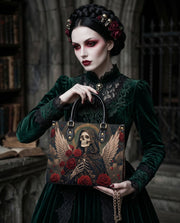 Deadman's Rose Leather Handbag