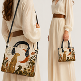 Lunar Cheetah Leather Handbag