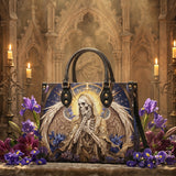 Fallen Bones Leather Handbag