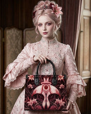 Eyesore Rose Leather Handbag