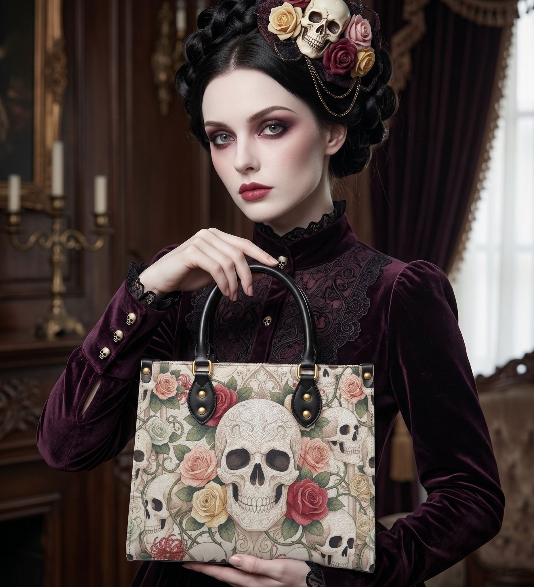 Vanitas Leather Handbag