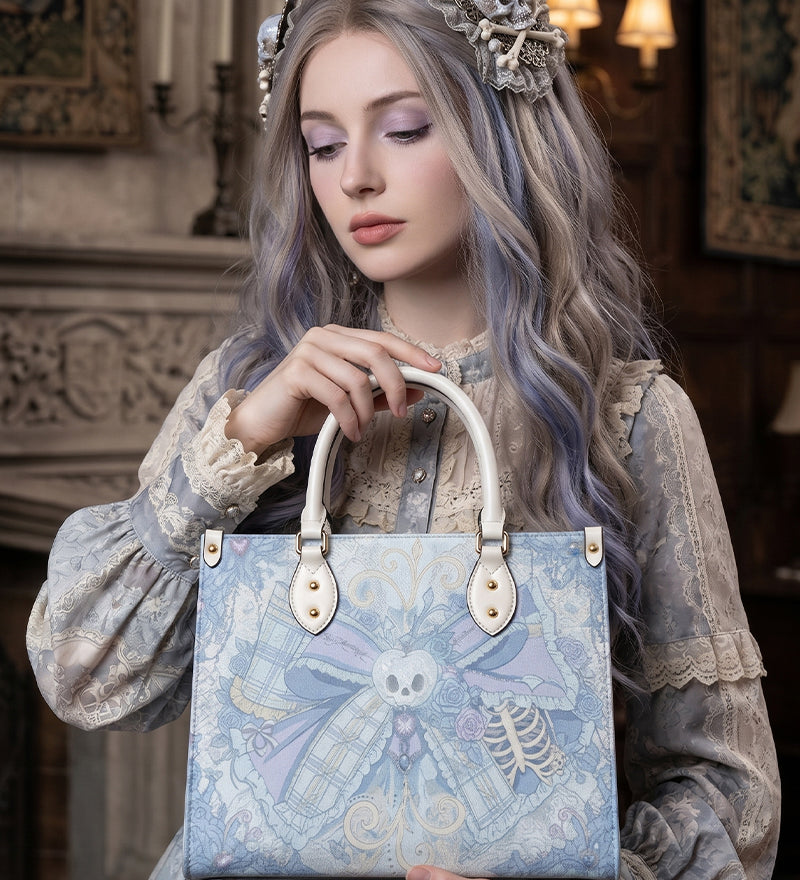 "Pastel Tutu" Leather Handbag