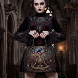 Rose Recluse Leather Handbag