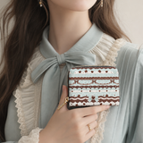 Mocha Mint Mini Wallet