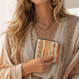 Boho Tapestry Mini Wallet