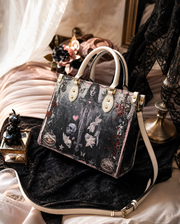 Funeral Poem Leather Handbag