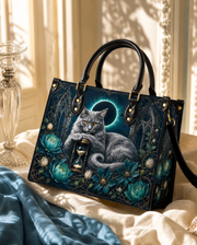 Still Hour Leather Handbag