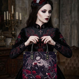Blood Maiden Leather Handbag