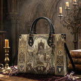 Requiem Court Leather Handbag