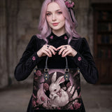 Thorn Egg Rabbit Leather Handbag