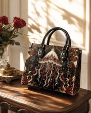 Velvet Chime Leather Handbag