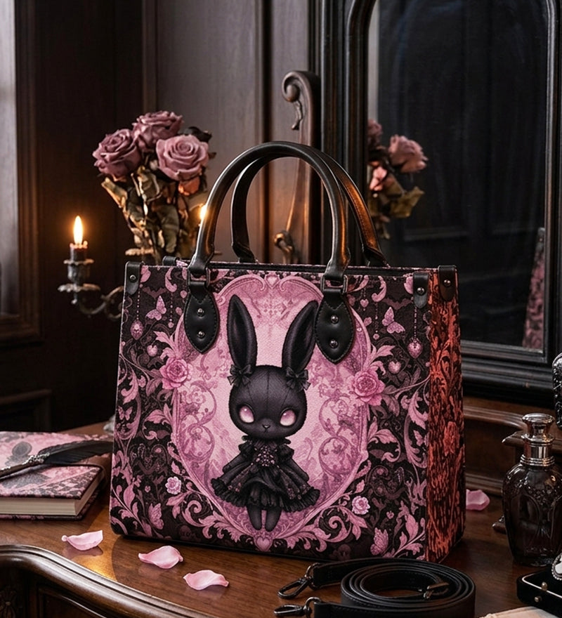 Dark Lolita Leather Handbag