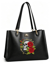 Bone Bloom Embroidered