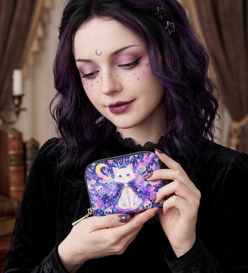 Astral Mew Mini Wallet